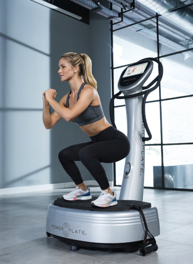 Kniebeuge auf der Power Plate my7